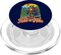 Take A Hike Retro Woodsy Owl Give a Hoot Vintage Hiking PopSockets PopGrip para MagSafe