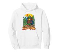 Take A Hike Retro Woodsy Owl Give a Hoot Vintage Hiking Sudadera con Capucha