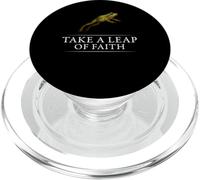 Take A Leap of Faith Frog Positive Inspiring Mindset Cita PopSockets PopGrip para MagSafe