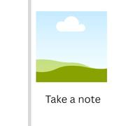 Take a Note: A simple lined notebook journal with a pleasing image on the front cover.