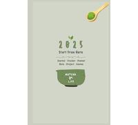 Take a Sip of Matcha Daily Planner: Cute & Artsy Undated Tracker for Students & Young Professionals - Aesthetic Productivity Organizer, Journal with Coffee and Phone Screen Inspired Design, 6x9 in