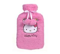 TAKE CARE - Hello Kitty, Bolsa de agua caliente con funda, bolsa de agua caliente para terapia caliente, goma, frío, invierno, niño, adulto