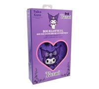 TAKE CARE - Kuromi, bolsa de agua caliente con funda para terapia caliente, agua caliente, goma, frío, invierno, niño, adulto