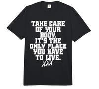 Take Care of Your Body Straight Edge Forever Edger Life XXX Comfort Colors Adult Heavyweight T-Shirt