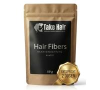 Take Hair - Recarga para cabello disperso, 50 g, se mantiene en la lluvia y el viento, para hombres y mujeres, pelo a granel para espesar el cabello, fibras de pelo, polvo para la pérdida de cabello