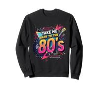 Take Me Back to 80's Retro Emocionante Music Energy Throwback Sudadera