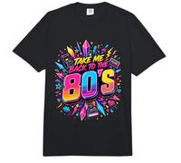 Take Me Back To The 80's Retro Nostalgia Fun Throwback Comfort Colors Adult Heavyweight T-Shirt