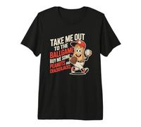 Take Me out To Ball Juego Divertido Béisbol Camiseta Premium