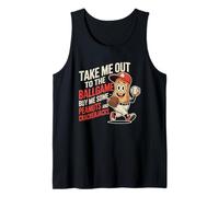 Take Me out To Ball Juego Divertido Béisbol Camiseta sin Mangas