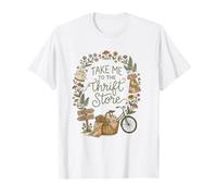 Take Me To The Thrift Store Cottagecore Women Thrifting Camiseta