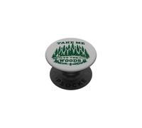 Take Me To The Woods Vintage Hiking Scouting Outdoor PopSockets PopGrip Adhesivo