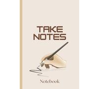 Take Notes: Premium Classic Aesthetic Notebook - 6" x 9", Lined Journal: 90 Pages for Writing, Planning & Note-Taking | Perfect for Personal, School & Office Use