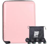 Take OFF Luggage 3.0 Maleta para objetos personales, expansible, ruedas extraíbles, convertible de equipaje de mano en equipaje para llevar debajo del asiento, compatible con medidores de aerolíneas,