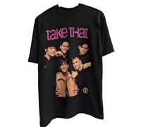 Take That Band In Concert Cotton All Size Men Women T ShirtBlackS