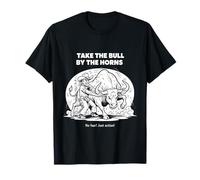 Take The Bull by The Horns Diversión para niños y Maestros Modismos Camiseta