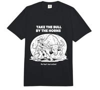 Take The Bull by The Horns Diversión para niños y Maestros Modismos Comfort Colors Adult Heavyweight T-Shirt