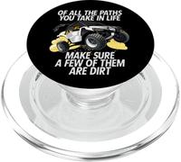 Take The Dirt Path - ATV Quotes - UTV Lado a Lado Camisetas PopSockets PopGrip para MagSafe