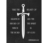 Take The Helmet of Salvation: Faith-inspired composition notebook for Journaling, Sunday School, Prayer Dedication, Gift and More