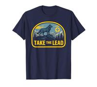 Take The Lead Cub Scout Wolf Pack Akela Outdoor Badge Camiseta