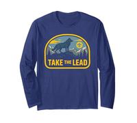Take The Lead Cub Scout Wolf Pack Akela Outdoor Badge Manga Larga