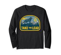 Take The Lead Cub Scout Wolf Pack Akela Outdoor Badge Manga Larga