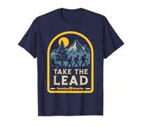 Take The Lead Scouting America Hiking Cub Scouts BSA Camiseta