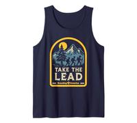Take The Lead Scouting America Hiking Cub Scouts BSA Camiseta sin Mangas