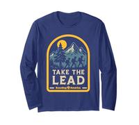 Take The Lead Scouting America Hiking Cub Scouts BSA Manga Larga