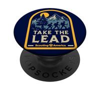 Take The Lead Scouting America Hiking Cub Scouts BSA PopSockets PopGrip Adhesivo