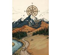 Take the Long Way Home Scenic Adventure Journal: a LINED notebook for self-expression