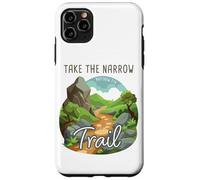 Take The Narrow Trail - Matthew 7:14 Christian Faith Camping Carcasa para iPhone 11 Pro MAX