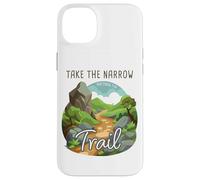 Take The Narrow Trail - Matthew 7:14 Christian Faith Camping Carcasa para iPhone 14 Plus