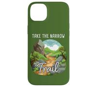 Take The Narrow Trail - Matthew 7:14 Christian Faith Camping Carcasa para iPhone 14 Plus