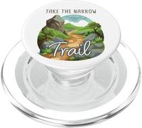 Take The Narrow Trail - Matthew 7:14 Christian Faith Camping PopSockets PopGrip para MagSafe