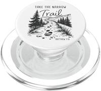 Take The Narrow Trail - Matthew 7:14 Christian Faith Camping PopSockets PopGrip para MagSafe