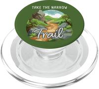 Take The Narrow Trail - Matthew 7:14 Christian Faith Camping PopSockets PopGrip para MagSafe