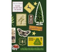 Take the Scenic Route A Nature Lover’s Notebook Vintage national-park aesthetic: An Outdoor Adventure Notebook