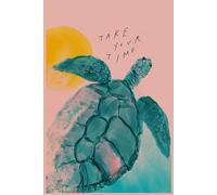 Take Your Time Sea Turtle Notebook: Journal 110 pages with compact size 6x9 inches, perfect for students, teens, and adults. Ideal for on-the-go use