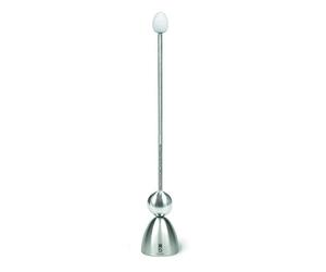 Take2 Abrelatas de huevo de cerámica de acero inoxidable 4 cm (29,5 x 4,5 x 4,5 cm) Blanco