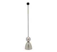 Take2 ei-clack, acero inoxidable, caucho natural, negro, 4 cm