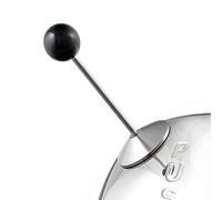 Take2 it Abfaleimer Push, Negro/Plata, 150 mm