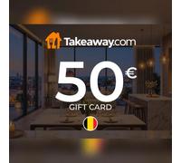 Takeaway.com Gift Card 50 EUR Key - BELGIUM