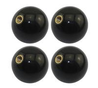 Takelablaze Joystick - Mango superior de bola basculante de cabeza redonda roscada M6 mango de máquina roscado hembra de 1-3/8 pulgadas de diámetro, piezas de repuesto para juego de arcade, 4 piezas