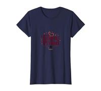 Taken & Proud I Heart My Girlfriend Romántico San Valentín Camiseta, Mujer, Azul Marino, M
