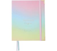 Takenote Agenda 2026 - Tamaño A5 (16,5x20,5 cm), Semana Vista, Planificador Anual 12 Meses Enero a Diciembre, Tapa Dura y Wire’o Oculto, Marcapáginas Doble, Goma Elástica, Español e Inglés - Elara