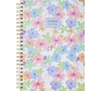 Takenote Bullet Journal A4 - Notebook Interior Punteado, 96 Hojas, Bujo Tamaño 21,5x30 cm, Tapa Dura, Espiral Doble Metálica (Wire’o) - Violet