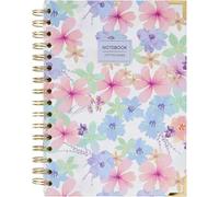 Takenote Bullet Journal A5 - Notebook Interior Punteado, 96 Hojas, Bujo Tamaño 15,5x21,5 cm, Tapa Dura, Espiral Doble Metálica (Wire’o) - Violet