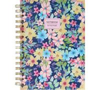 Takenote Bullet Journal A5 - Notebook Interior Punteado, 96 Hojas, Bujo Tamaño 15,5x21,5 cm, Tapa Dura, Espiral Doble Metálica (Wire’o) - Olivia