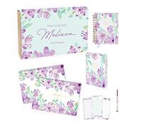 Takenote Planning Box Melissa - Agenda 2022 2023 Día Página - Caja de Regalo - Incluye Agenda Académica Día Página, Planificador Semanal y Mensual, Bujo Flex Print, Checklist y Pen, 445-0
