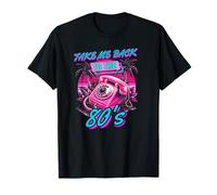 Takes me Back To the 80s Vintage Colorful Summer Theme 80s Camiseta